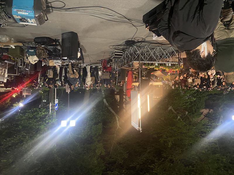 A2イントレ(2段) 現場の様子