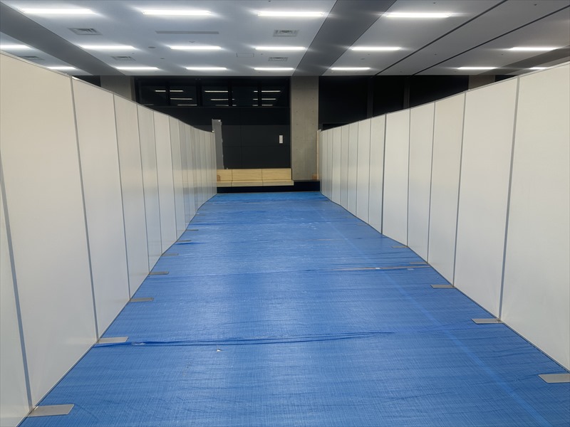 組立パネル(W900mm×H2,100mm) 現場の様子