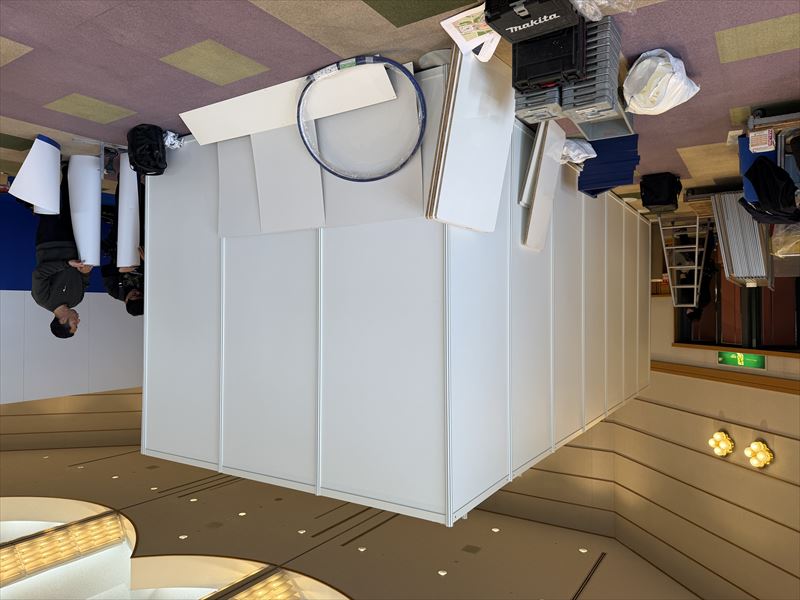 オクタパネル 現場の様子