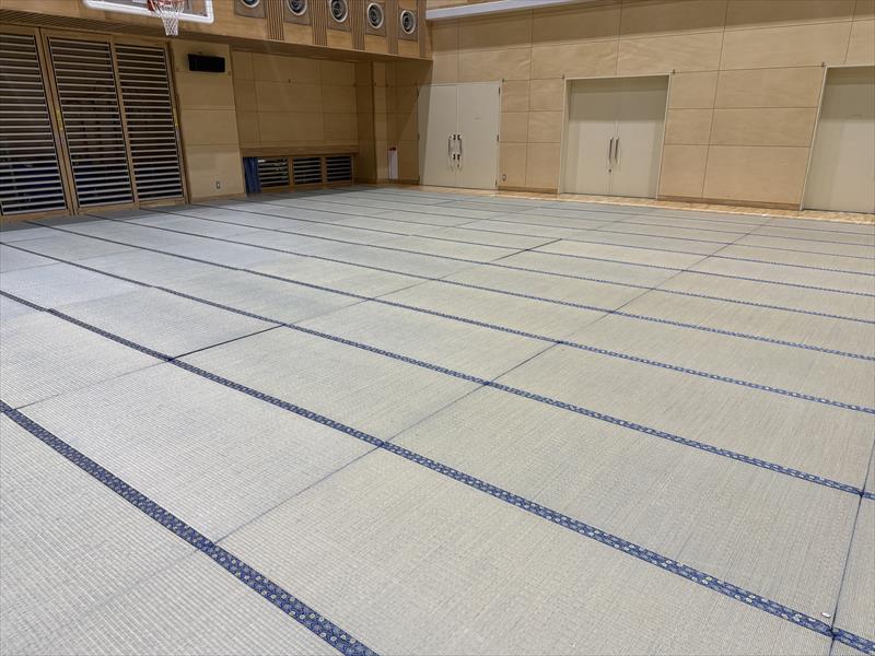 スタイロ畳　現場の様子
