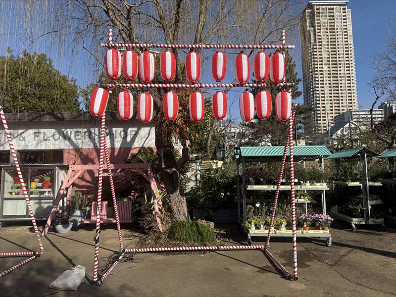 提灯装飾（単管）