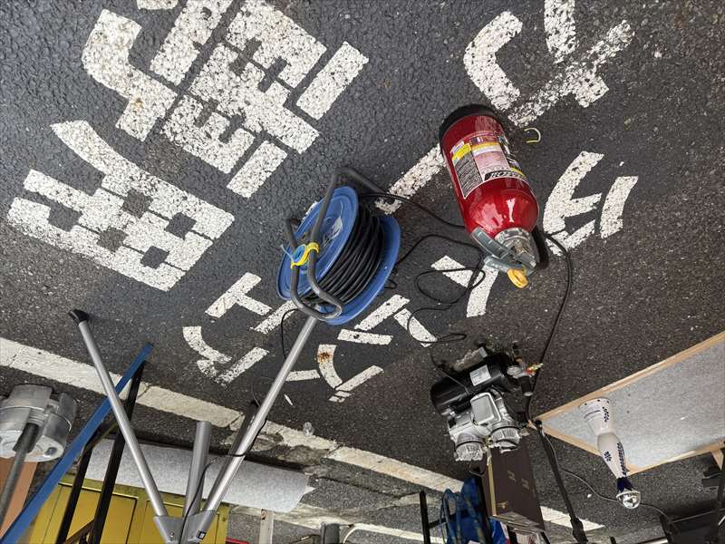 消火器 現場写真