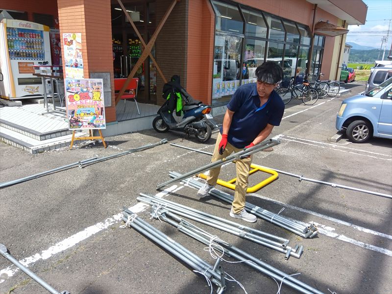 大型ガラポン 感動の輪ストーリー